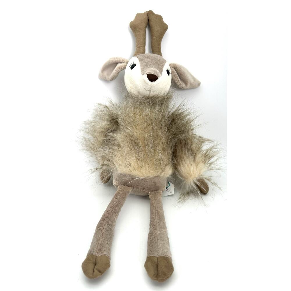Jellycat London Roxie Reindeer 18” Doe Tan Stuffed Plush Toy Animal Retired